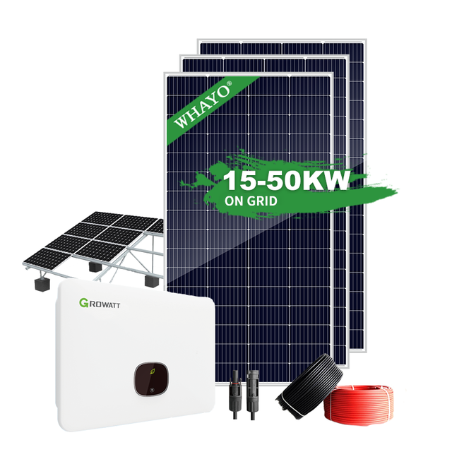 15KW 20KW 30KW 50KW Complete Grid Tied Solar Energy Storage System 15000W 20000W 30000W 50000W on Grid Solar System