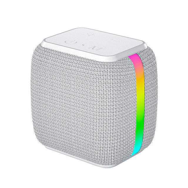Wholesale Trending Portable Outdoor USB Music Player Hifi Speaker with RGB Light Plastic for Outdoor Camping