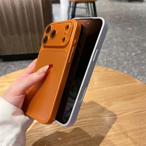 เคสโทรศัพท์มือถือโลหะรุ่นใหม่สำหรับ iPhone 17 Pro Max 15 12  แบบแข็ง สีพื้น ป้องกันแรงกระแทก - Product Image 4