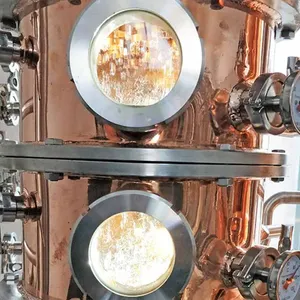 Roodkoperen Whiskyrum En Wodka-Distillatiepot Stillatieapparatuur Voor De Distilleerderij