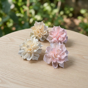 Wholesale Bulk 5 cm White Sola Wood Artificial <b>Flowers</b> Environmental Friendly Indoor Home Decor Reed <b>Diffuser</b> Wedding Decor - Product Image 3