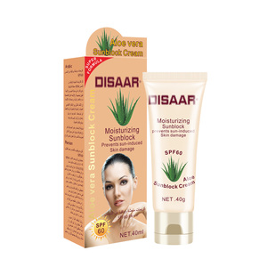 Dissar Sun block waterproof moisturizing Aloe Vera Protection SPF 60 PA + + sunscreen cream - Product Image 1