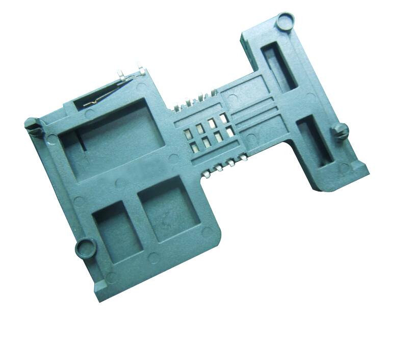 Высококачественный 8-контактный разъем для считывания смарт-карт SMT типа Rohs