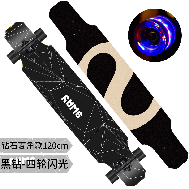 Diamond Rhombus [Black Diamond] Four-Wheel Flash