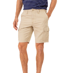 Shorts Cargo Décontractés Homme de Qualité Supérieure 100% Coton Confortables Tendance Ample Taille Élastique Personnalisable Taille XS Style Urbain - Product Image 1
