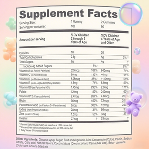 OEM Suplemento Niños Multivitamin Gummies Vegetarian & Non-GMO Multivitamins para Niños Suministro de Fábrica - Product Image 5