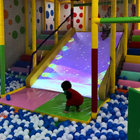 Système de projection de sol à hologramme 3D interactif tout-en-un Projecteur de diapositives IR en plastique Jeux gonflables pour enfants