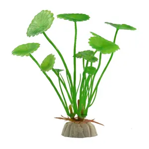 Simulative Water Plant Factory Direct Sale Hot Aquarium Plant Fish Tank Ontwerp Plastic Bloem