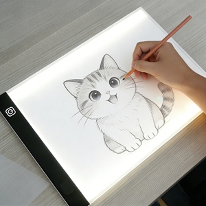 Tablette lumineuse LED élégante et polyvalente A5/A4 |   Tablette de <span class=keywords><strong>dessin</strong></span> LED fine et légère pour les amateurs, les architectes et les tâches de traçage de plans - Product Image 2