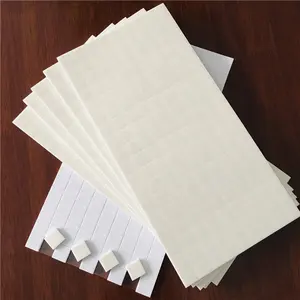 Free Sample Wholesale 18*18*2+1MM EVA Rubber With Cling Foam Separator Pads Glass Protective Separator EVA Foam Pads