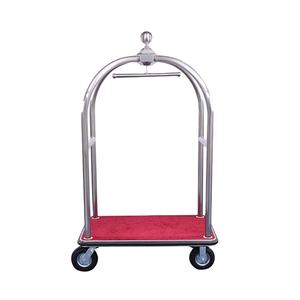 सोने बिरसा वाहक गाड़ी होटल उपकरण लॉबी सामान ट्रॉली गाड़ी - Product Image 3
