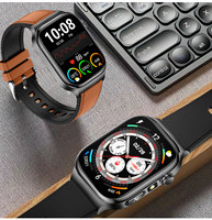 Reloj Inteligente ECG con Monitor de Frecuencia Cardíaca y SpO2, Reloj Inteligente con Llamadas Bluetooth y Pantalla AMOLED para Fitness y Actividades al Aire Libre