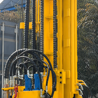 Foreuse hydraulique de puits d'eau de type remorque haute efficacité KY260S avec moteur Quanchai 76KW
