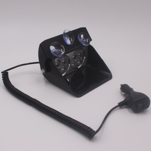 Feux de détresse pour voiture, 8 LED haute intensité, balise d'urgence, 2 piles, avec ventouse, kit essentiel pour les pannes - Product Image 3