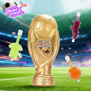 Caramelle Gommose a Forma di Frutta con Tema Calcistico per Bambini, Confezione all'Ingrosso, Disponibile OEM - Product Image 2