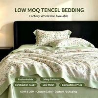Parure de lit de luxe en Tencel Lenzing – Housse de couette et draps king size – Ensemble de literie de luxe
