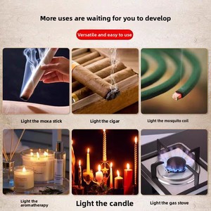 Direct Blow Windproof <strong>Lighter</strong> High Appearance Creative Inflatable Moxibustion Moxa Stick Mosquito Coil Outdoor Igniter Model 888 - Product Image 4