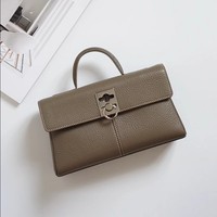 Sac à main carré pour femme, nouvelle collection 2025, design de niche, sacoche bandoulière