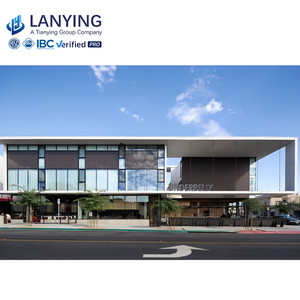 <span class=keywords><strong>2025</strong></span> nhà kho đúc sẵn tòa nhà văn phòng Trọng lượng nhẹ khung kim loại kết cấu thép cho các hội thảo cắt uốn cong Hàn bao gồm - Product Image 1