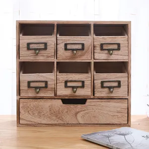 Wood Cabinet Small Drawer Unfinished Wood Small Wooden Storage Cabinet Drawers