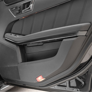 Cadre de tableau de bord Xingbaiwang en fibre de carbone mate pour Mercedes-Benz Classe E W212, panneau de console centrale - Product Image 4