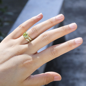 Heart Full Band <b>Stone</b> <b>Ring</b> for Women Elegant Stackable Fashion Finger Jewelry - Product Image 4