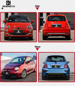 Kit de Carrocería Shengyu PP para FIAT 500 2007-2025, Actualización a <span class=keywords><strong>Abarth</strong></span> |   Instalación Fácil | |   Ajuste Perfecto |   OEM - Product Image 1
