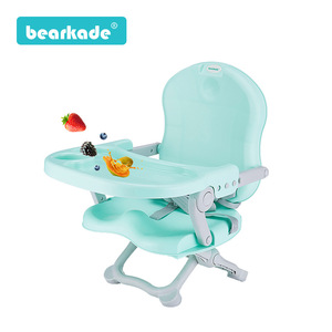 Mesa de comedor y silla plegable de plástico de dibujos animados para niños, Muebles de bebé portátiles sin instalación para sala de estar - Product Image 5