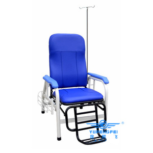 Silla de infusión Yu Pengfei con soporte para piernas y poste para suero para uso médico - Product Image 2