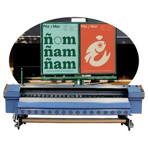 Impresora de Alta Velocidad de 3.2M con Tinta Solvente Konica 512i, Impresora para Exteriores Challenger para Vinilo, Flex, Adhesivos y Pancartas - Product Image 2