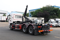 Camion benne à benne basculante hydraulique Shacman Xuande 20-25 tonnes 6X4 pour collecte de déchets