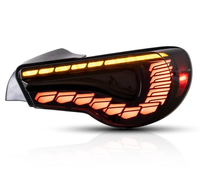 Ensemble de feux arrière LED pour Toyota 86 GT86 & Subaru BRZ 2012-2020, design écailles de dragon, 6500K, lampe arrière