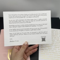 Tarjetas de agradecimiento de negocios con sobres, tarjetas de agradecimiento en relieve personalizadas con logotipo, tarjetas de agradecimiento personalizadas para pequeñas empresas