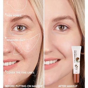 Dragon Ranee Make up Primer Lotion Oil-control Pore Concealer Smooth Hydratant Brighten Skin Tone Waterproof Pre Makeup Milk - Product Image 3