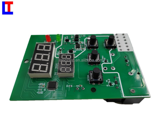 Electronic thermostats control board factory Custom digital thermometer pcb assembly Room thermostat circuit board PCBA Design