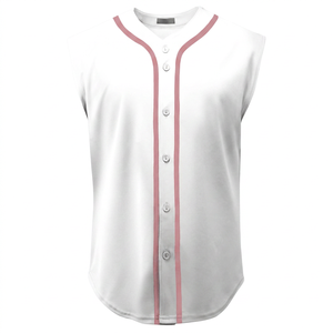 Maillot de baseball sans manches haut de gamme pour équipe, en tissu athlétique respirant et confortable, personnalisable - Product Image 6