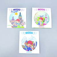 Vente en gros de flyers personnalisés en forme de dessin animé et de pages promotionnelles 3D pliables