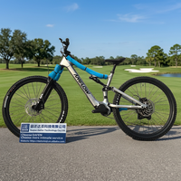 Bicicleta de Montaña Amflow PX 2026, la Versión Más Reciente, Bicicleta de Carbono con Manillar Dividido