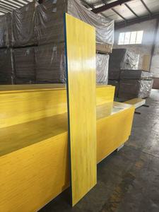 <span class=keywords><strong>Panel</strong></span> de Encofrado de Pino Moderno de 3 Capas, 21 mm, 27 mm, Paneles de <span class=keywords><strong>Madera</strong></span> Amarillos para Encofrado/Tablero Fenólico - Product Image 2