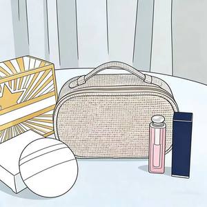 Bolsa de maquillaje al por mayor de fábrica con lentejuelas exquisitas, bolso práctico, estilo femenino, bolsos cuadrados pequeños - Product Image 6