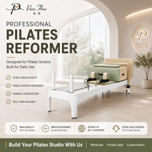 Équipement <span class=keywords><strong>de</strong></span> Pilates Reformer en aluminium commercial pour studios <span class=keywords><strong>de</strong></span> fitness, centres <span class=keywords><strong>de</strong></span> formation professionnels, entraînements <span class=keywords><strong>de</strong></span> fitness pour tout le corps - Product Image 1