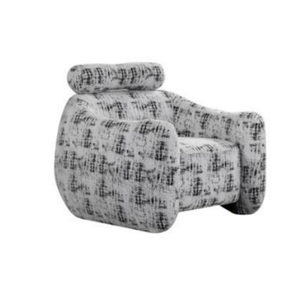 Sofá de <span class=keywords><strong>Tres</strong></span> Plazas <span class=keywords><strong>con</strong></span> Patas de Plástico Negro Moderno a Rayas, Sofá Elástico de Invierno <span class=keywords><strong>con</strong></span> Tapizado Completo - Product Image 4