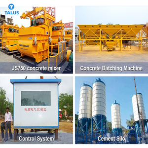 Centrale à béton préfabriqué complète Planetarx avec mélangeur planétaire et pompe, capacité de production de 100 m³/h - Product Image 6