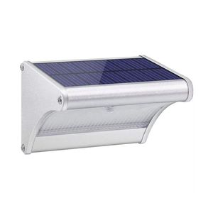 Luz de pared solar de calidad 3,2 V 1500mAh Batería Luz de jardín solar de aluminio Blanco frío <span class=keywords><strong>24</strong></span> LED Sensor solar Luz Carretera al aire libre - Product Image 1