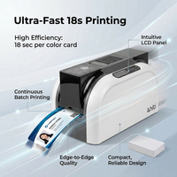 Imprimante de cartes PVC couleur professionnelle HiTi CS-270e 300x600dpi avec Ethernet, la meilleure valeur pour les petites et moyennes entreprises, en stock