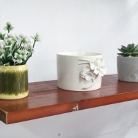Pot à bougie en céramique vide de luxe en forme de pilier, écologique, avec couvercle, pour décoration intérieure, vente en gros, personnalisable, ODM, OEM
