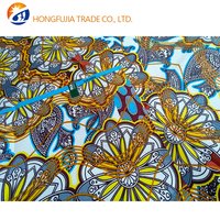 Kain Tenun Polos Murah Motif Afrika Bahan Katun Organza 100% Anti-Pilling Berat Sedang 140g/m Kain Batik Shandong