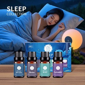Kanho sonno naturale olio essenziale Set lavanda Stress sollievo dolci sogni rilassare aromaterapia miscela di olio essenziale OEM ODM - Product Image 2