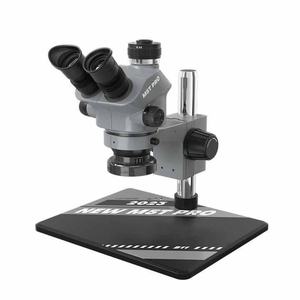 Xtester-Microscopio estéreo trinocular A + fuente de luz de la RL-033D + adaptador de 0.5ctv + Cámara MC1 4K HD de 2, 2, 2, 1, 2 - Product Image 3