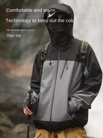Vêtement de randonnée trois-en-un, veste bomber pour couple, coupe-vent, chaude, streetwear, randonnée, escalade, transfrontalier